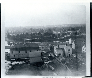 Houses on Commercial Street at Washington Street, Commercial Point, Dorchester