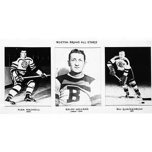 Boston Bruins All Stars portraits