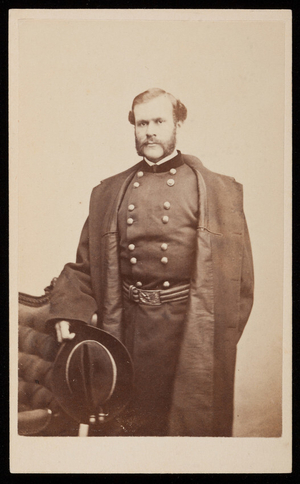 Studio portrait of Brigadier General Thomas G. Stevenson, Boston, Mass., 1864