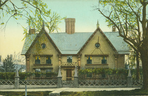 Postcard of Pickering House, built 1651, birthplace of Col. Timothy Pickering 1745m, Salem, Mass., undated