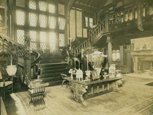 Interior view of the James H. Proctor Estate, Ipswich, Mass., undated