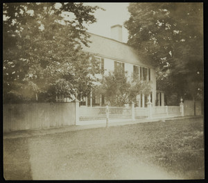 Exterior view of Matthew Livermore House, Portsmouth, New Hampshire, 1890-1895
