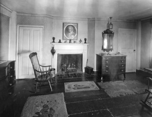 John Hicks House, 64 Boylston St., Cambridge, Mass., Bedroom.