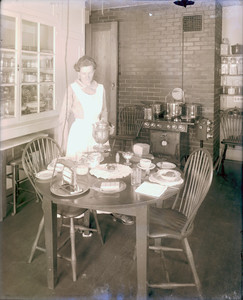 Mrs. Nash in an electric kitchen