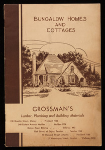 Bungalow homes and cottages, National Plan Service, Inc., Chicago, Illinois