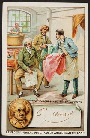 Trade card for Bensdorp's Royal Dutch Cocoa, Amsterdam, Holland, undated