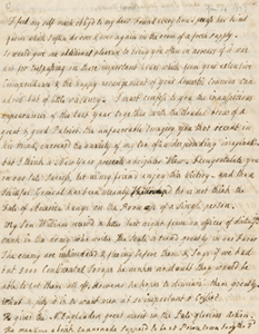 Letter from Hannah Winthrop to Mercy Otis Warren, 14 January 1777