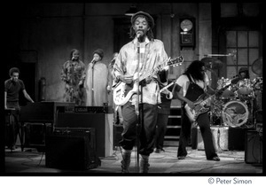 Peter Tosh and band, performing on Saturday Night Live