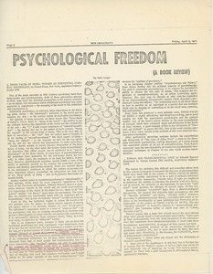 Psychological freedom