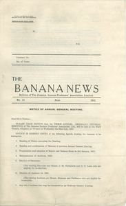 Banana News no.15