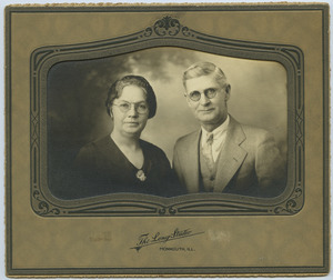 Lillian Mae Frantz and Roy Irey