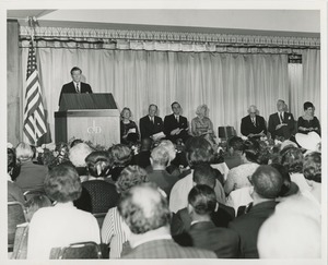 John Lindsay addressing group