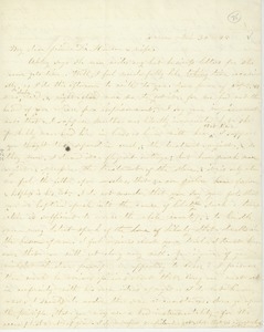 Letter from Jane Elizabeth Hitchcock and Benjamin Smith Jones to Erasmus Darwin Hudson and Martha Hudson