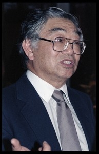 Hui-Ming Wang at the book party for Robert H. Abel