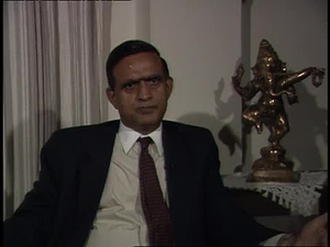 War and Peace in the Nuclear Age; Interview with Muchkund Dubey, 1987