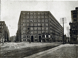 Fuller buildings on Liberty Square and Union Street