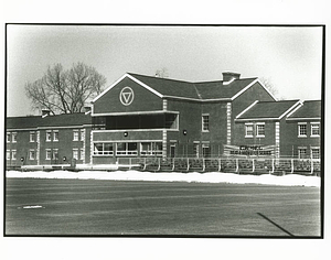 Back view of the Townhouses from Stagg Field;