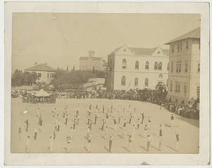 Calisthenics at the Syrian Protestant College (ca. 1902-1905)
