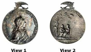 George III Indian Peace Medal, 1764