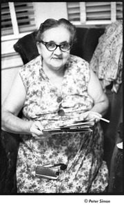 United States Student Press Association Congress: older woman in chair