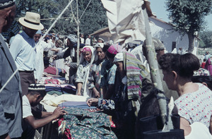 Crowd at a market