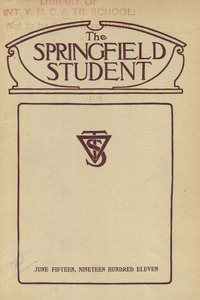 The Springfield Student (vol. 1, no. 9), June 15, 1911