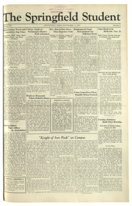The Springfield Student (vol. 21, no. 07) November 12, 1930
