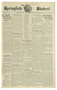 The Springfield Student (vol. 22, no. 14) February 3, 1932