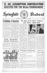 The Springfield Student (vol. 53, no. 16) February 25, 1966