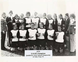 Field Hockey EAIAW champions 1976