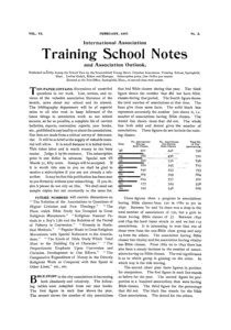 The International Association Training School Notes and Association Outlook (vol. 6 no. 2), February, 1897