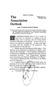 The Association Outlook (vol. 7 no. 1 - version 2), October, 1897