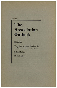 The Association Outlook (vol. 9 no. 9), July, 1900