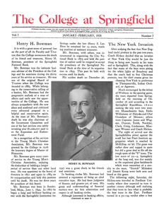 The Bulletin (vol. 1, no. 7), January-February 1928
