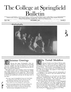 The Bulletin (vol. 8, no. 3), December 1934