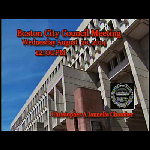 Boston City Council meeting recording