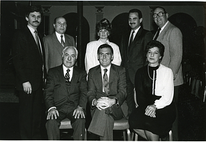 Mayor Raymond L. Flynn with unidentified group