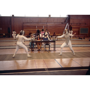 Fencing Contest at Cabot