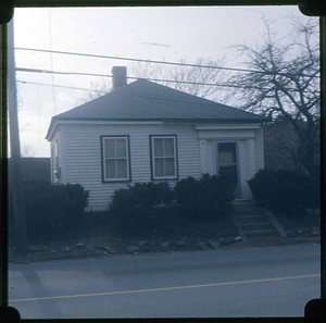 First Schoolhouse in North Saugus, as it looked 1974