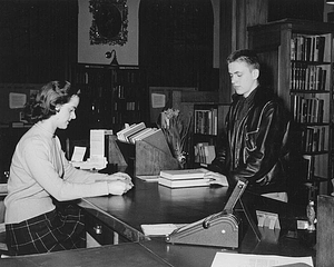 Swampscott Public Library, circulation desk