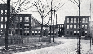 Harvard Knitting Mills, Albion and Foundry Streets, looking from Murray Street, circa 1911