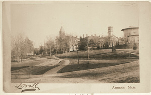Amherst College Hill from the west