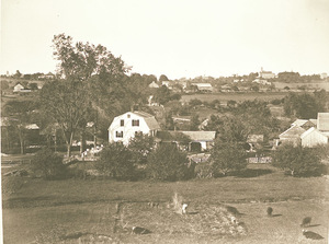 Area view of Mill Lane in Amherst