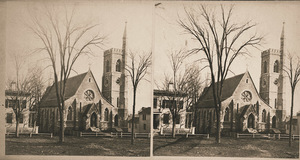 Grace Episcopal Church and rectory in Amherst