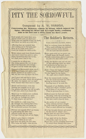 Pity the sorrowful : a poem, between 1860 and 1875