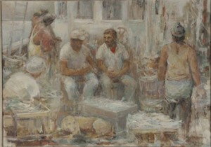 "Provincetown Fishermen" William Maynard (1921 - )