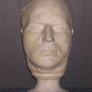 Phrenology cast of head of William Teller, 1833