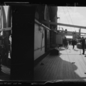 On the ship coming home from WWI
