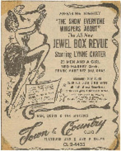 The All New Jewel Box Revue Starring Lynne Carter