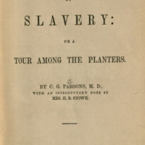 Title-page of Inside View of Slavery (1855)